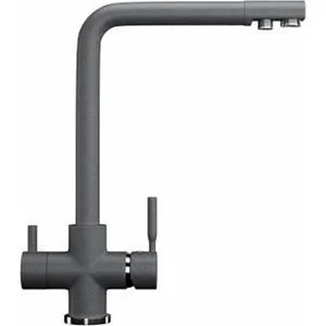 Kitchen faucet with connection to the filter with drinking water ulgran u-016 graphite (u-016-342)
Kitchen faucet with connection to the filter with drinking water ulgran u-016 graphite (u-016-342)