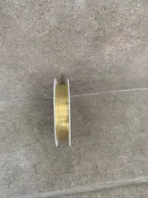Alambre de cobre Latón dorado para fabricación de joyas, alambre de cobre plateado para abalorios, fabricación de joyas, 0,3/0,4/0,5/0,6/0,7/0,8mm, venta al por mayor