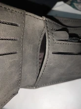 Cartera corta de cuero recubierto para hombre, cartera Retro de doble pliegue Vertical, billetera coreana para jóvenes, varias tarjetas, a la moda, 2020