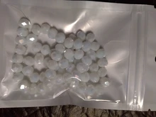 Cuentas cristal sueltas checas de 4, 6 y 8mm para fabricación de joyería Diy, costura AB, espaciador de Color, cuentas de vidrio facetadas, venta al por mayor Z179