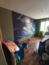 Self-Adhesive Wallpaper Room-Decor Bedroom Photo-Cartoon Anime Custom Classic Waterproof