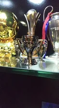 Soccerwe-figuras de campeón de fútbol, adornos de resina de Metal, accesorios, Mini Copa, llaveros de muñecas, gran oferta