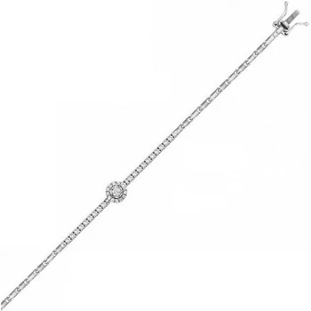 Lucas gold bracelet with 41 white gold diamonds
Lucas gold bracelet with 41 white gold diamonds