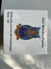 Rompecabezas de animales de madera único para niños y adultos, rompecabezas misterioso, regalo educativo, fabuloso, Montessori, juguetes para niños, regalo