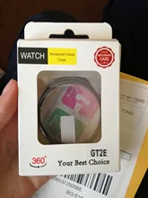 Cristal + funda para Huawei Watch GT 2e, 46mm/42mm, accesorios, Protector de pantalla de parachoques de cobertura completa, funda templada para huawei gt2e gt2