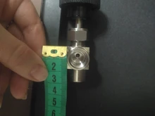 1/2-Needle-Valve Stainless-Steel Adjustable Female BSP Thread 90-Degree 304-On/Off
