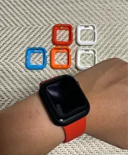 Aplicar a Apple reloj 4 5 40MM 44MM ProBefit Caramelo Suave de silicona caso adecuado para iWatch 3 2 1 42MM 38MM cubierta protectora Shell