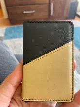 Bycobecy, billetera inteligente antirrobo con bloqueo Rfid para hombre, billetera Vintage de cuero PU, información de seguridad Unisex, Mini monedero de aluminio, nuevo