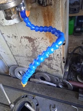 Tubo neumático de 1/4 , 3/8, 1/2 , BPS, rosca macho de plástico Flexible, manguera de tubo de refrigerante de aceite de agua para máquina de torno CNC