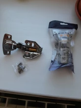 AOBT-bisagra de acero inoxidable para puerta de armario, amortiguador de bisagras hidráulicas, Cierre Suave, 1 Uds.