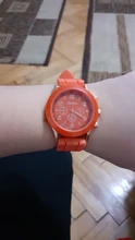 Relogio femenino nueva moda Casual damas blanco de silicona reloj de cuarzo de Ginebra señoras reloj Digital regalo Chasy,