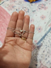 Modyle-tobillera plateada Vintage para mujer, brazalete con colgante bohemio de corazón con letras, joyería de tobillo infinito para mujer