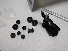 Caja de reloj con 12 troqueles de cristal, prensa de tornillo, herramienta de reparación, gran oferta, 2020