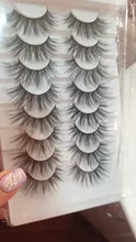 SEXYSHEEP-pestañas postizas 3D de visón, pestañas largas naturales/gruesas, 10-15mm, útiles de extensión de belleza, 5-12 pares
