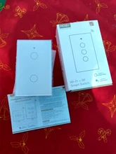 Switch Wall-Light RF433 Tuya-App Alexa Smart-Life Google Home Remote-Control 1/2/3-gang