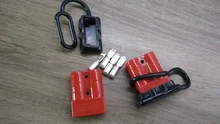 Charge-Plug Connectors Cables Battery Connect-Disconnect-Winch Trailer-Pair Electrical-Power