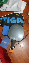 STIGA professional Carbon 6 estrellas, raqueta de tenis de mesa para raquetas ofendidas raqueta deportiva Ping Pong raqueta granos in