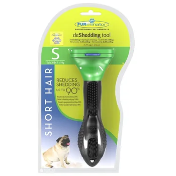 Furminator Deshedding Cepillo para Perros Pequeños (S) de Pelo Corto Eliminador Pelo Muerto
Furminator Deshedding Cepillo para Perros Pequeños (S) de Pelo Corto Eliminador Pelo Muerto