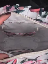 Inserto de forro interior para bolsa de Obag, Mini insertos clásicos para interior O bolso de silicona, resistente al agua, borde Floral