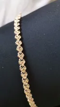 DIEZI-pulsera de cristal romana para mujer, exquisita pulsera de lujo, regalo de boda, cadena de Color oro y plata Rosa coreano, joyería