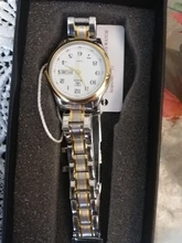 OLEVS-reloj de cuarzo clásico para mujer, resistente al agua, correa de acero inoxidable, reloj de moda para mujer, reloj con fecha de regalo