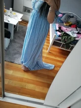 Vestido de encaje de maternidad para sesión de fotos de embarazada, accesorios de fotografía