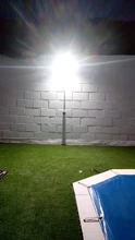 LED Floodlight Outdoor-Lamp Motion-Sensor Waterproof IP66 100W 220V 50W White 20W Black