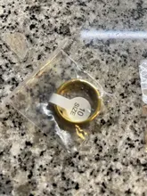 MANGOSKY-anillo de acero inoxidable dorado para hombre y mujer, 4mm, 6mm