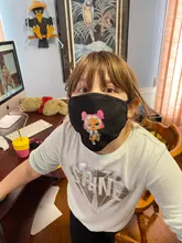 LOL Surprise-mascarilla facial de algodón reutilizable para niñas y adultos, a prueba de polvo y viento, para regalo