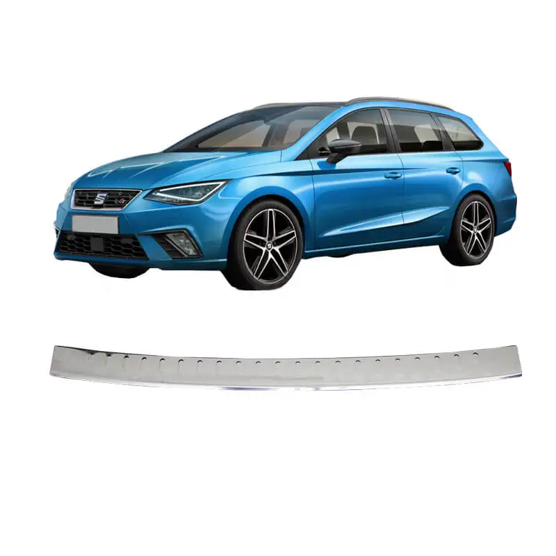 Chrome Rear Bumper Protector Sill Scratch Guard Cover Stainless Steel fits Seat Ibiza V 6F SW 2017-UP 
Chrome Rear Bumper Protector Sill Scratch Guard Cover Stainless Steel fits Seat Ibiza V 6F SW 2017-UP