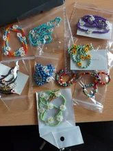 HangZhi-flores acrílicas de Margarita para mujer y niña, dulces y coloridas, coreanas, bohemio con cuentas collares de clavícula, joyería 2020