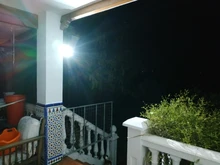 LED Floodlight Outdoor-Lamp Motion-Sensor Waterproof IP66 100W 220V 50W White 20W Black