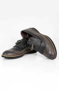 Paolo Massi Male Gray-Black Luxury Real Leather Shoes Suit Shoes High Quality Casual Wedding Business Party Oxford 2001794
Paolo Massi Male Gray-Black Luxury Real Leather Shoes Suit Shoes High Quality Casual Wedding Business Party Oxford 2001794