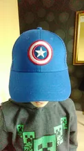 Gorra de béisbol de Hip Hop de Sol de Capitán América para niño, sombreros para niño o niña, gorras de rejilla con cierre en la parte trasera para niño