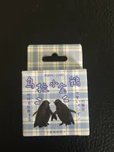 45 unids/pack pingüino lindo Kawaii adhesivo de papelería conjunto de dibujos animados animales adhesivo decorativo etiqueta para diario planificador de bloc de notas