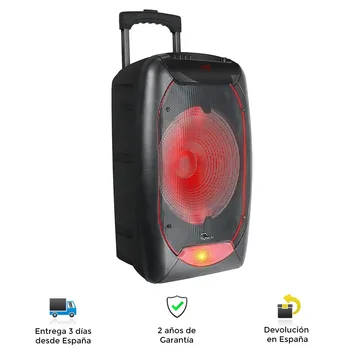 "Powerfluent" 12 "series speaker, 20w. Rms/ 150 Pmpo, rechargeable, Usb, Tf, Fm, Tws, (sytech)
"Powerfluent" 12 "series speaker, 20w. Rms/ 150 Pmpo, rechargeable, Usb, Tf, Fm, Tws, (sytech)