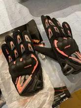 Suomy-guantes de Moto impermeables táctiles para hombre y mujer, color rosa y gris, para verano