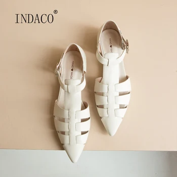 Flat Sandals Summer Shoes Women Sandals 2020 Genuine Leather Gladiator Sandals 0.5cm
Flat Sandals Summer Shoes Women Sandals 2020 Genuine Leather Gladiator Sandals 0.5cm