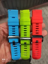 Correa deportiva de silicona para Huawei Watch GT 2, 22mm, 46mm, pulsera de muñeca para Samsung Galaxy Watch 46mm Gear S3 Huami GTR 47mm