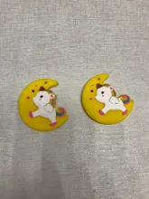 BPA libre silicona dentición alimentos grado Pequeña barra collar de dentición DIY regalos de la ducha de bebé animales de dibujos animados bebé vamos a hacer 1pc