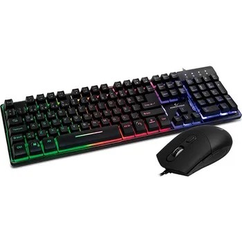 HERSEYSTORE Rampage KM-RX9 Black Usb Rainbow Floor Backlit Q Standard Player Keyboard + Mouse Set
HERSEYSTORE Rampage KM-RX9 Black Usb Rainbow Floor Backlit Q Standard Player Keyboard + Mouse Set