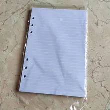 Cuaderno A5 A6 de color rosa y morado, 40 hojas, recambio de papel espiral, 6 agujeros, diario, semanal, página, Agenda, regla de índice 2021