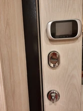 2,8 pulgadas de pantalla LCD en Color Digital timbre 90 grados ojo de la puerta timbre mirilla electrónica puerta visor de cámara al aire libre de la puerta