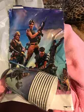 Fortnite-Soporte de bandeja de vasos de papel para pastel, accesorios de fiesta de juguete, artículos de vajilla, Decoración de cumpleaños para niños, juguetes de dibujos animados, regalo