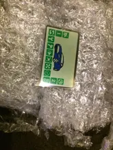 Cable Flexible para pantalla Lcd A92, mando a distancia para Starline A92 A94, rayas cebra, versión rusa