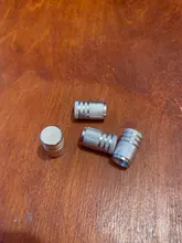 DSYCAR-4 unids/lote de tapas de válvula de neumático de aleación de aluminio para coche, camión, motocicleta, tapa de vástago de válvula, accesorios para neumáticos