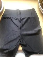 Pantalones cortos deportivos para mujer, Shorts ajustados elásticos de cintura elástica negro, informales, para Fitness, para verano