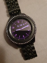 Funda protectora de cristal ostentoso para Samsung Galaxy Watch, protector de diamante de 42mm y 46mm, 41mm y 45mm, para mujeres y niñas