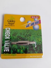 Válvula de retención de acero inoxidable para equipo de CO2, cilindro difusor de dióxido de agua de acuario de 4mm, sin retorno de agua a CO2