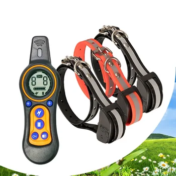 2019 New Arrival Waterproof and Rechargeable Electric Remote Pet Trainer Shock Dog Training Collar for 3 Dogs 0225 15-34e
2019 New Arrival Waterproof and Rechargeable Electric Remote Pet Trainer Shock Dog Training Collar for 3 Dogs 0225 15-34e